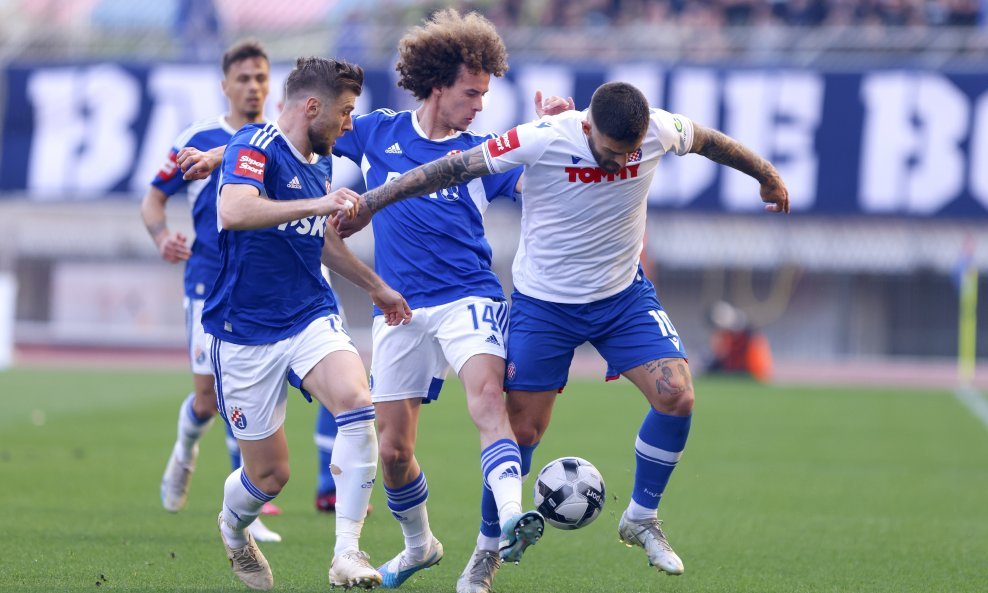 Detalj s utakmice Hajduk - Dinamo