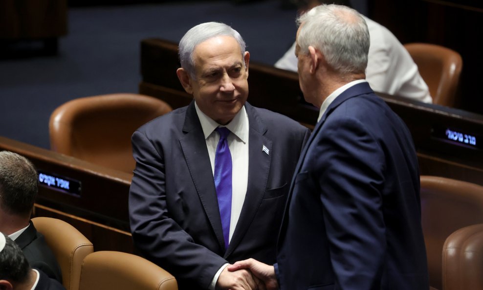 Benjamin Netanyahu i Benny Gantz