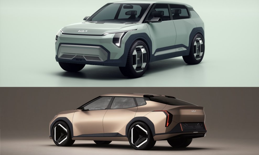 Kia otkrila konceptne modele EV3 i EV4