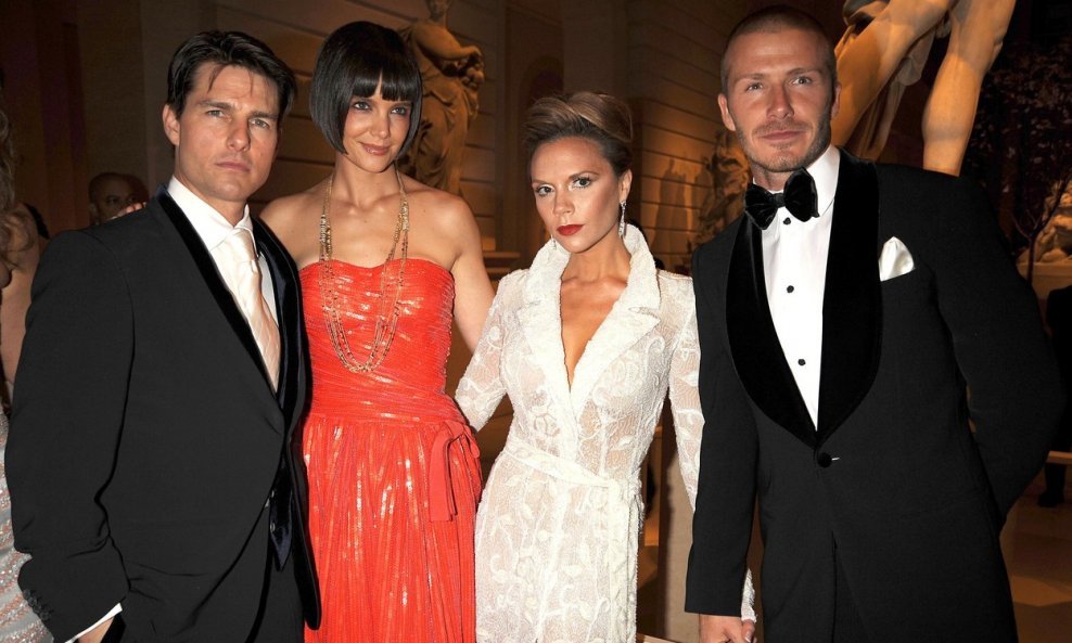 Victoria i David Beckham & Tom Cruise i Katie Holmes