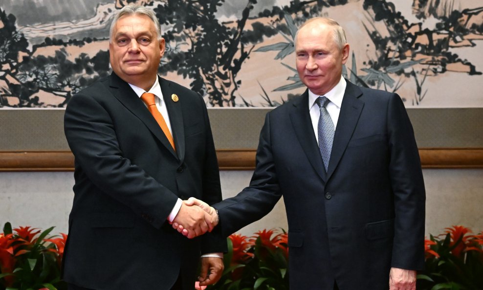 Viktor Orban i Vladimir Putin