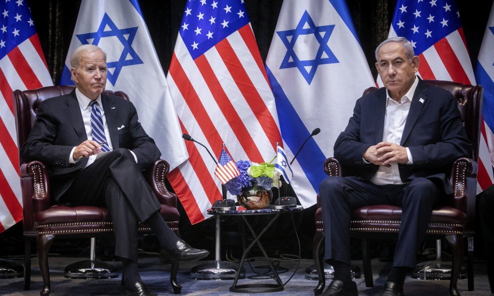 Joe Biden i Benjamin Netanyahu