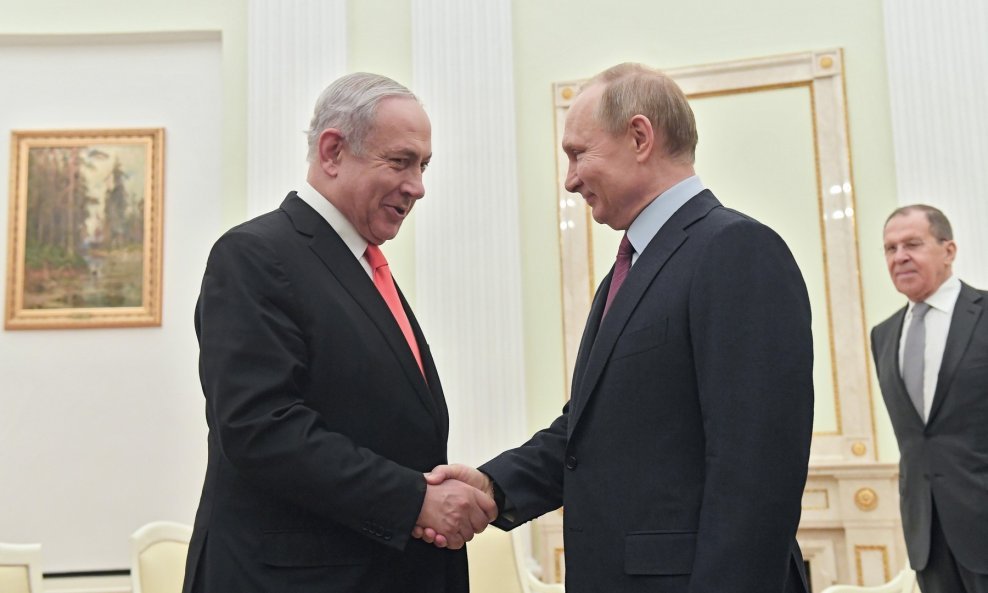 Benjamin Netanyahu i Vladimir Putin