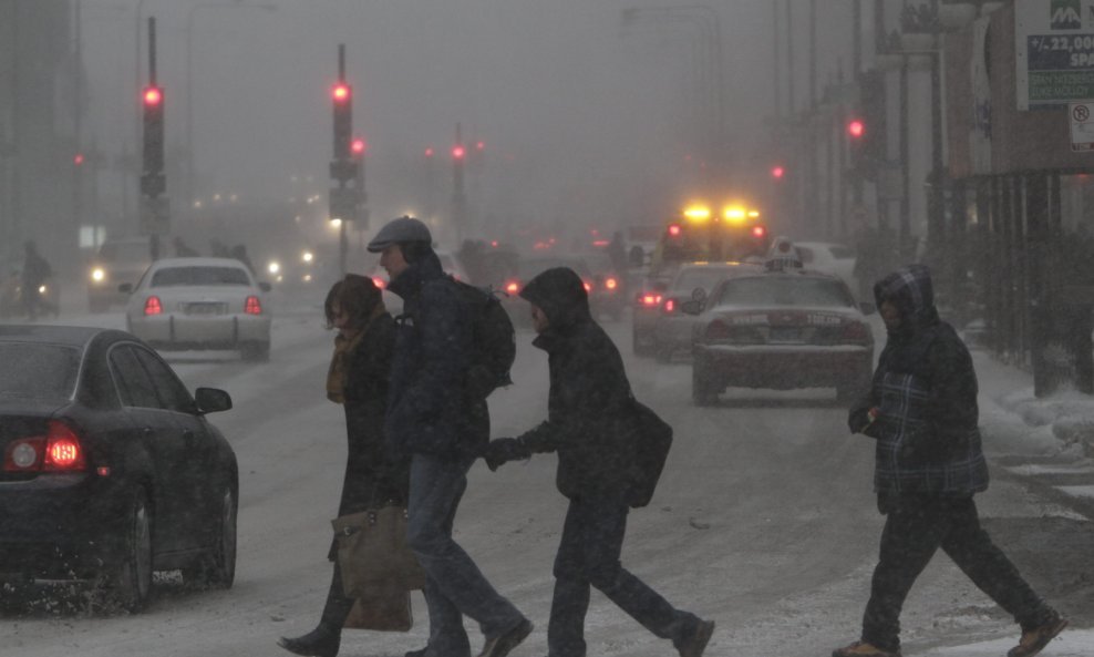 Snježna oluja nad Chicagom