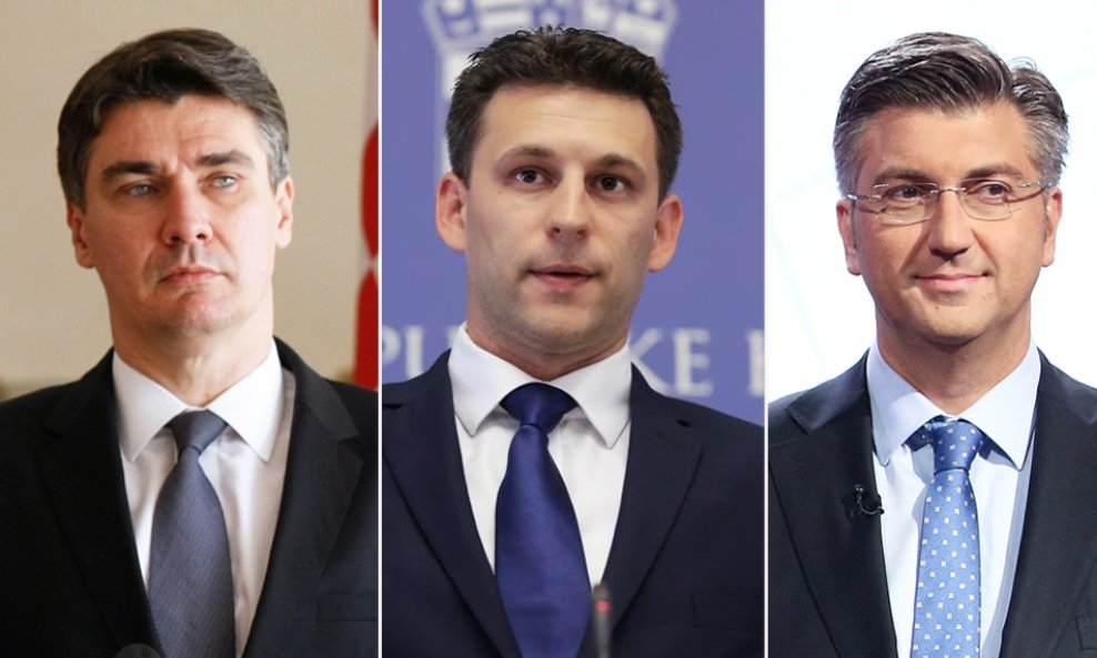 Milanović, Petrov, Plenković