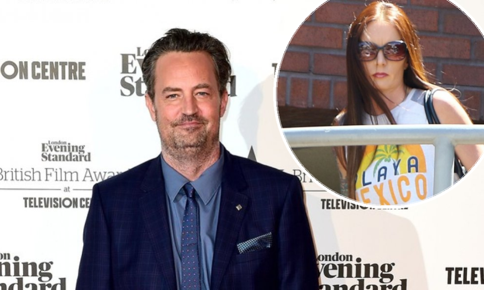 Matthew Perry i Kayti Edwards