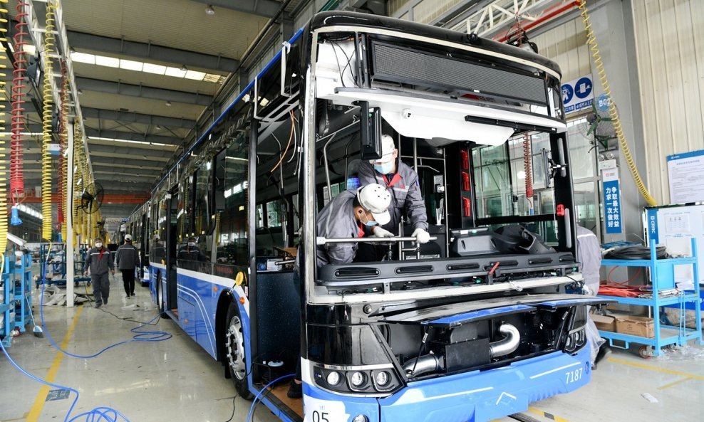 Električni autobus - ilustrativna fotografija