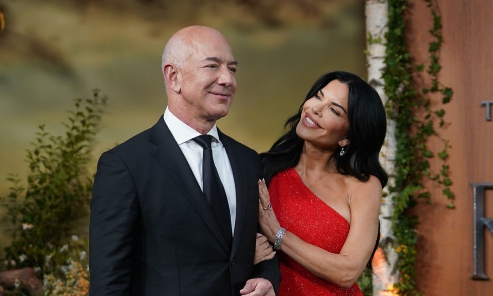 Jeff Bezos i Lauren Sanchez