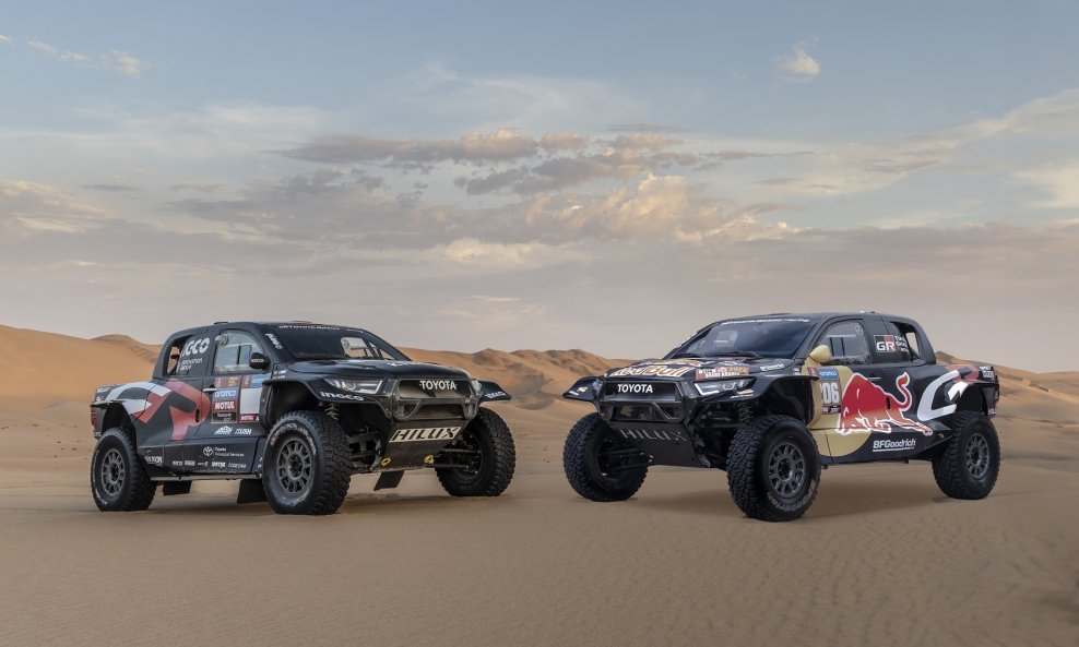 Toyota GR DKR Hilux EVO T1U za Dakar i sezonu W2RC 2024.