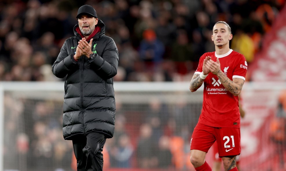 Jurgen Klopp i Kostas Tsimikas