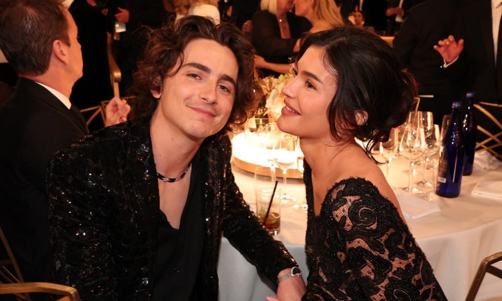 Timothée Chalamet i Kylie Jenner