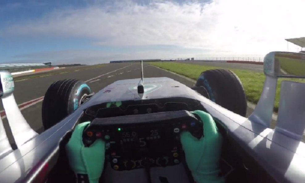 Rosberg onboard