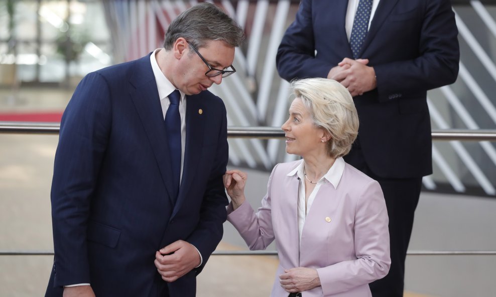 Aleksandar Vučić i Ursula von der Leyen