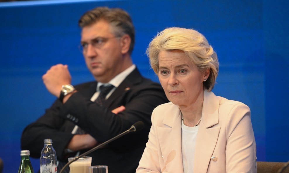 Andrej Plenković i Ursula von der Leyen