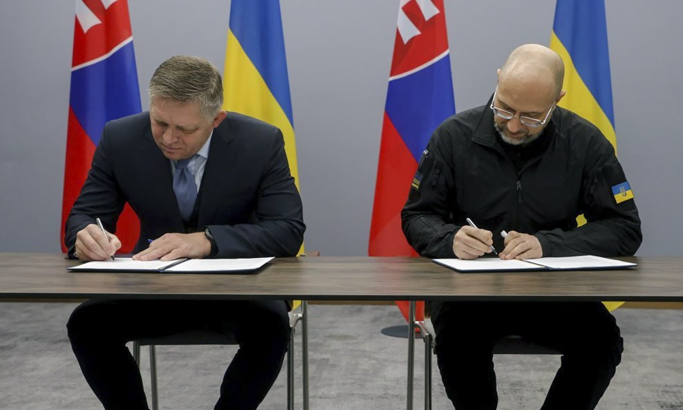 Robert Fico i Denis Šmihal