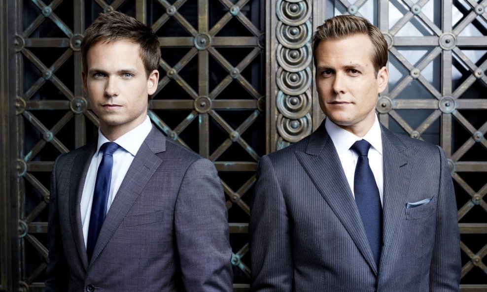 Patrick J. Adams i Gabriel Macht