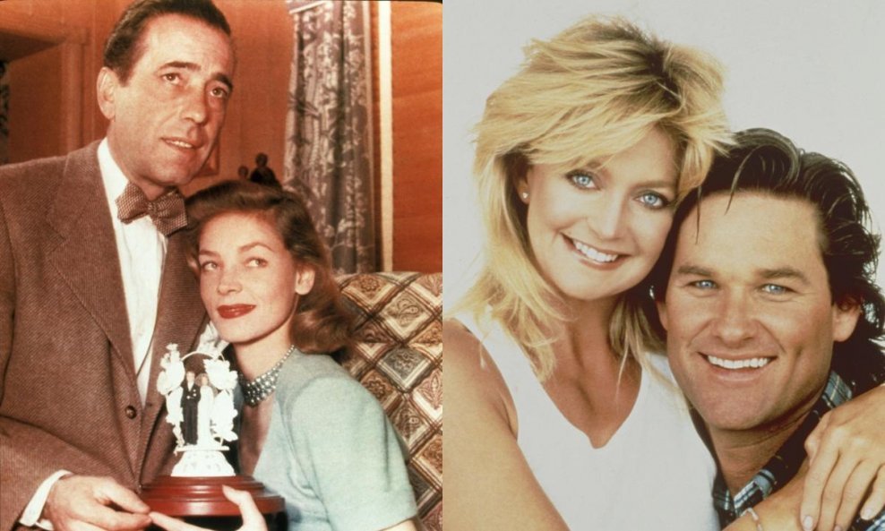 Humphrey Bogart i Lauren Bacall; Kurt Russell i Goldie Hawn