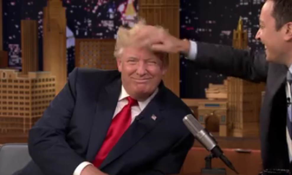 Donald Trump i Jimmy Fallon