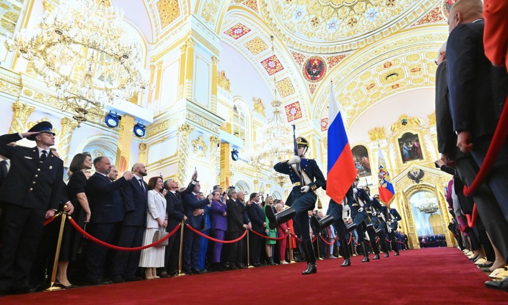 Ceremonija prisege Vladimira Putina za peti predsjednički mandat