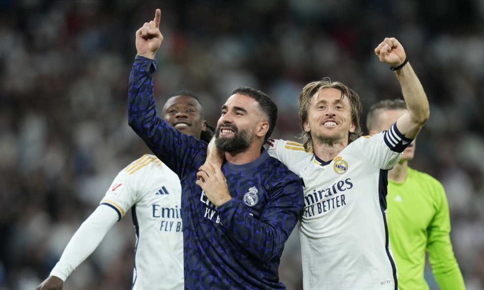 Daniel Carvajal i Luka Modrić