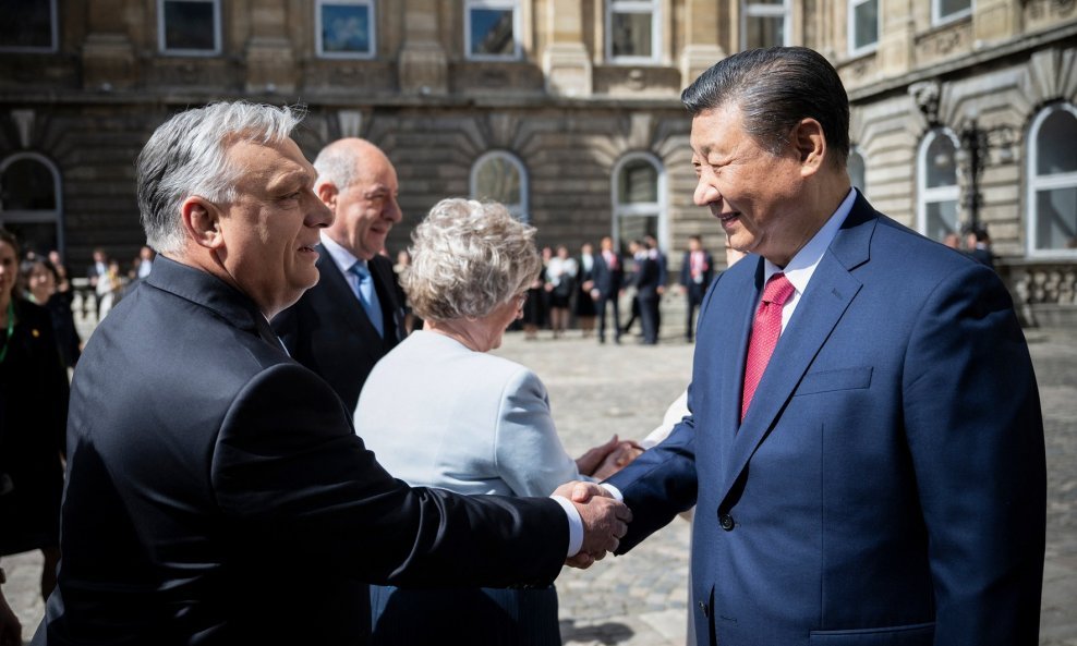 Viktor Orban i Xi Jinping