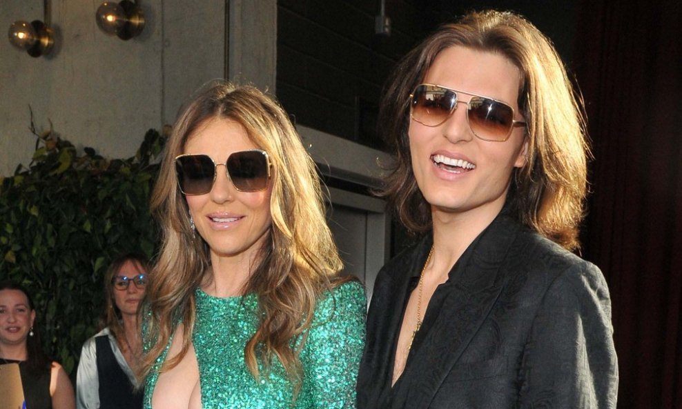 Elizabeth Hurley i Damian Hurley