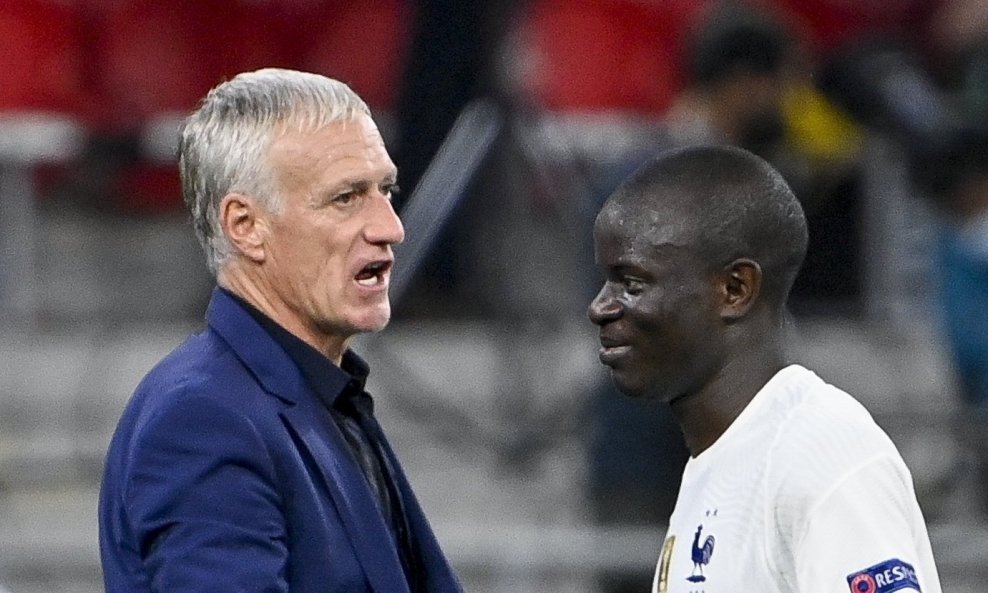 Didier Deschamps i N'Golo Kante