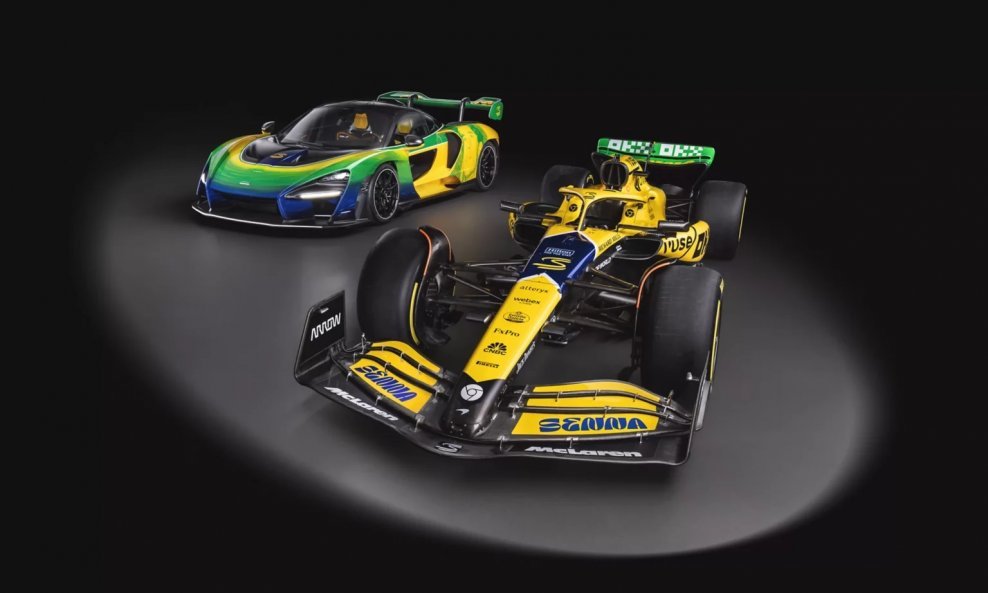 McLaren MCL38 - Senna i cestovni automobil McLaren Senna