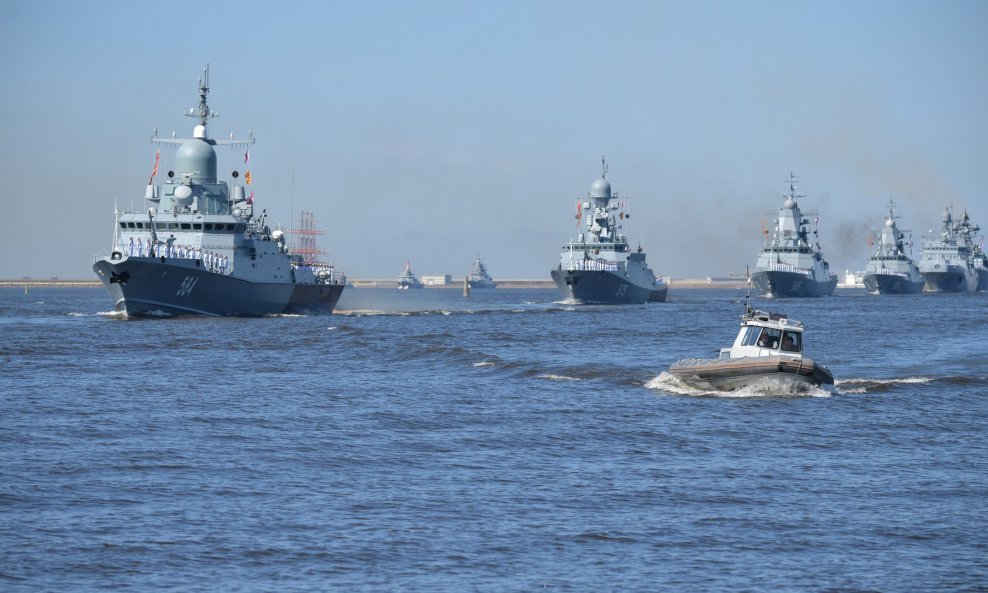 Ilustracija/Ruski brodovi u Finskom zaljevu
