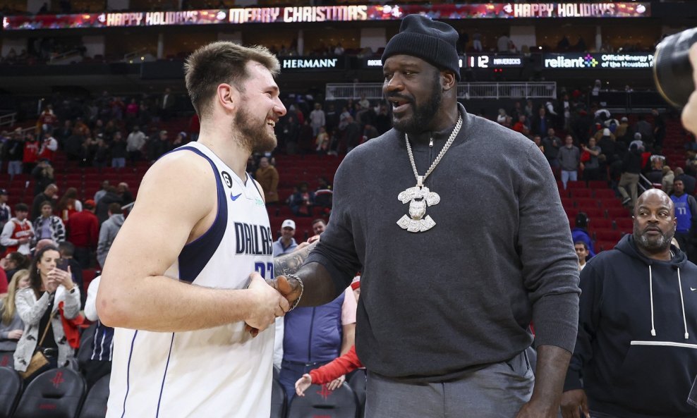 Luka Dončić i Shaquille O'Neal