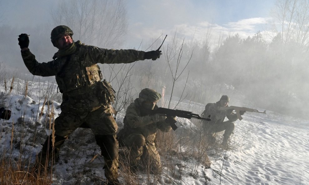 Ukrajinska vojska - ilustracija