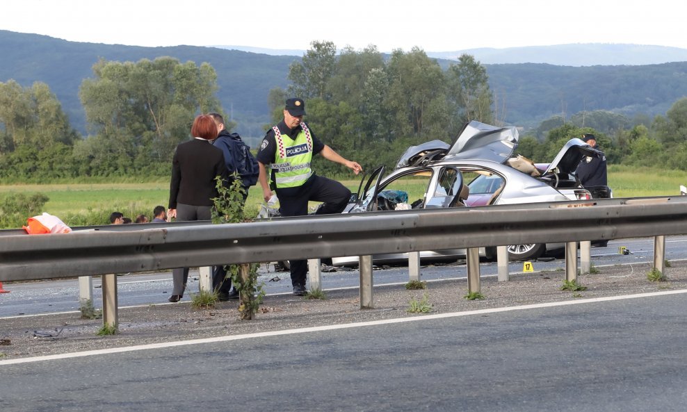 Očevid na mjestu nesreće