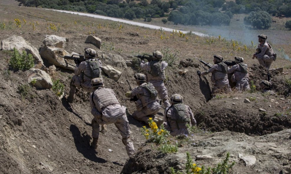 Ukrajinski vojnici na obuci u Španjolskoj