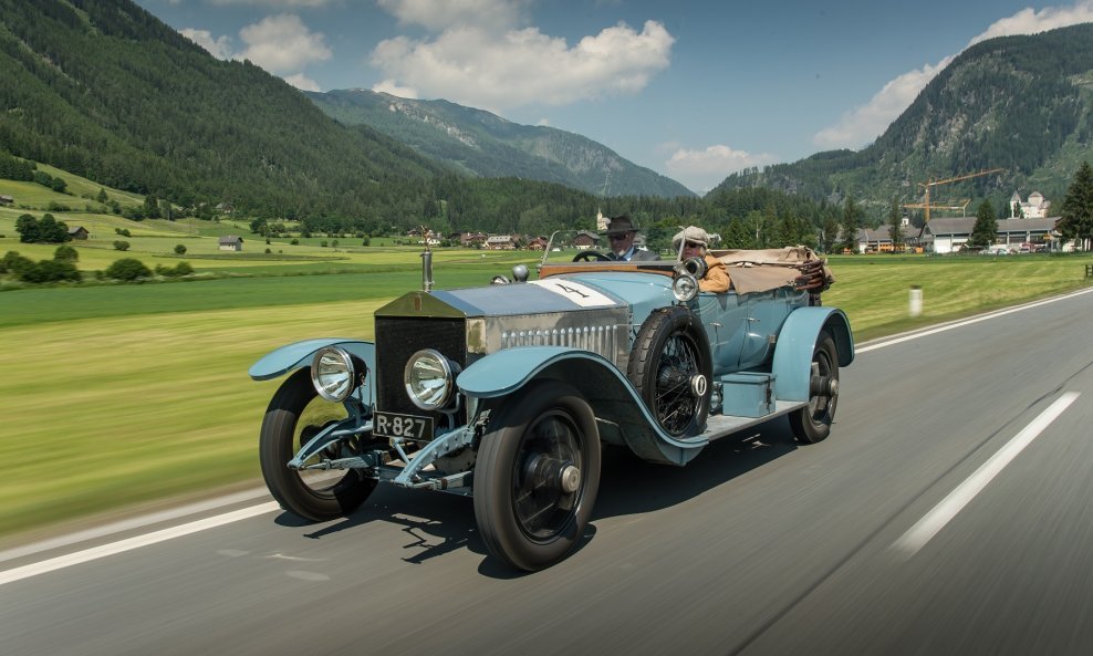 Rolls-Royce Silver Ghost na utrci Alpenfahrt 1923.