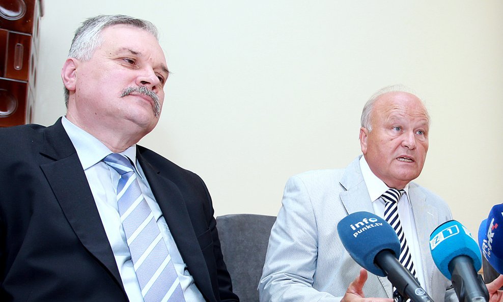 Branko Šegon i Slavko Linić