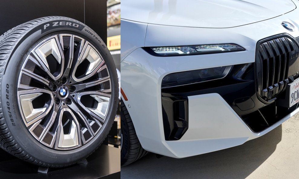 BMW i Pirelli razvili inovativne zimske gume za BMW serije 7