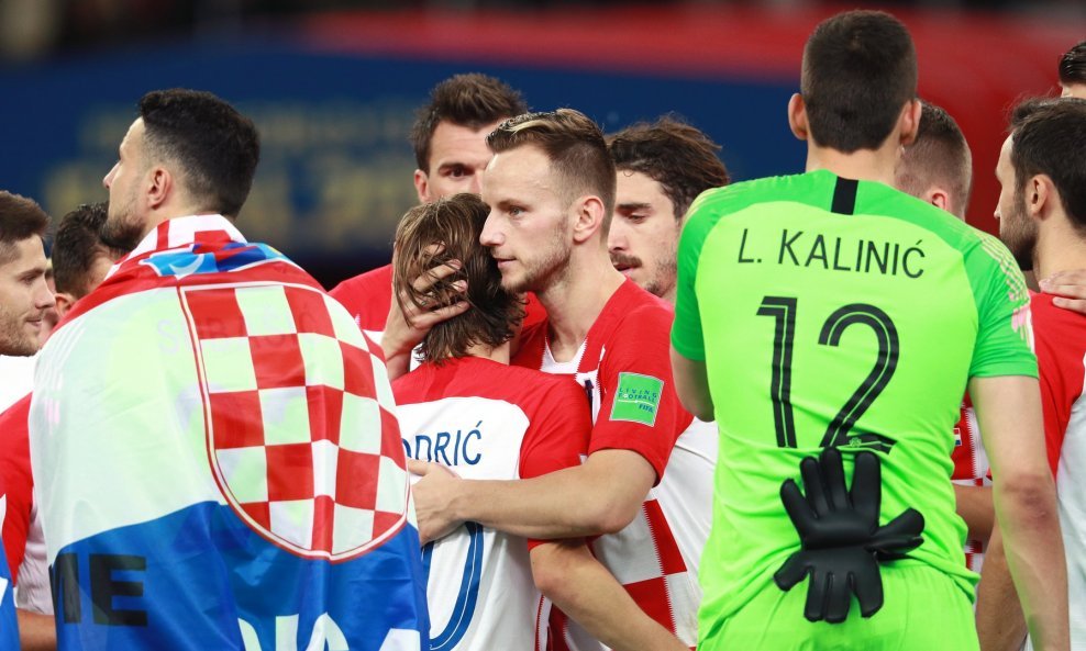 Ivan Rakitić i Luka Modrić na SP 2018