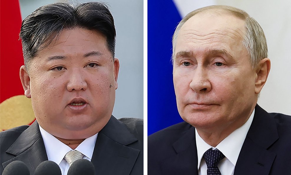 Kim Jong Un i Vladimir Putin