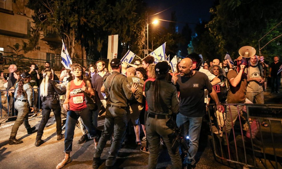 Protuvladini prosvjednici u Izraelu