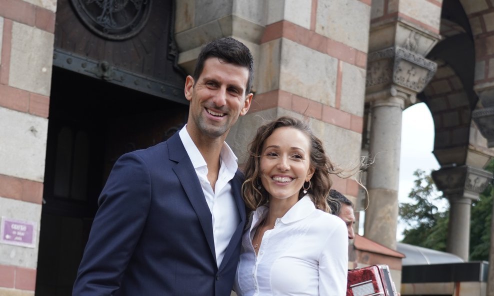 Novak i Jelena Đoković