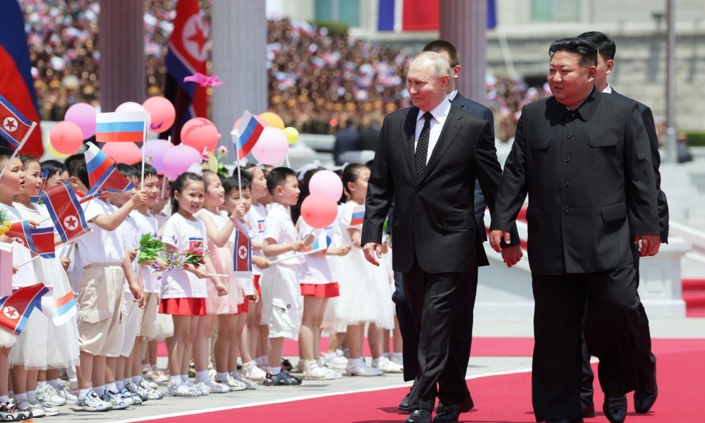 Vladimir Putin i Kim Jong Un