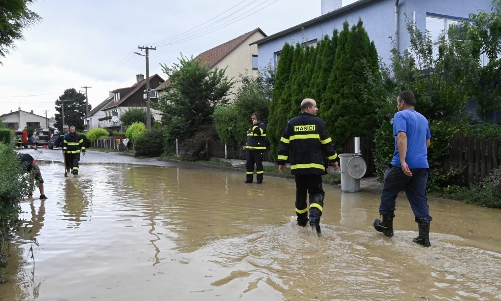 Zlin - Poplava u Češkoj