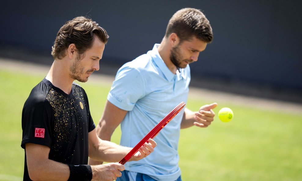 Wesley Koolhof (lijevo) i Nikola Mektić