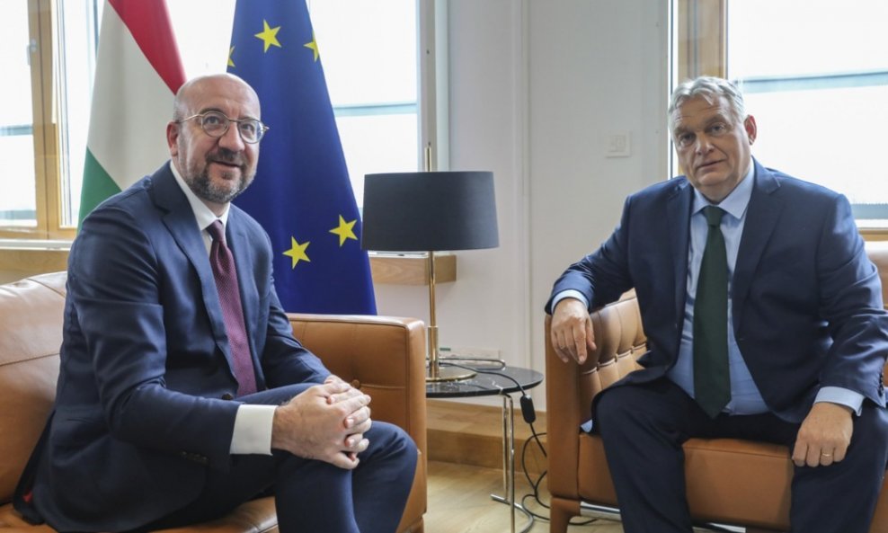 Charles Michel i Viktor Orban