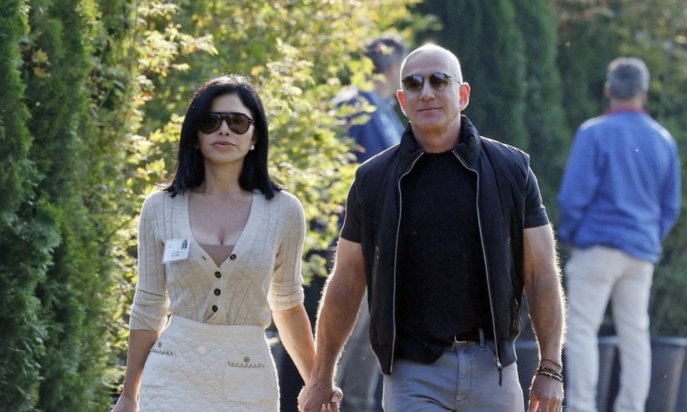 Jeff Bezos i Lauren Sanchez