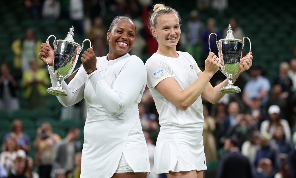 Katerina Siniakova i Taylor Townsend