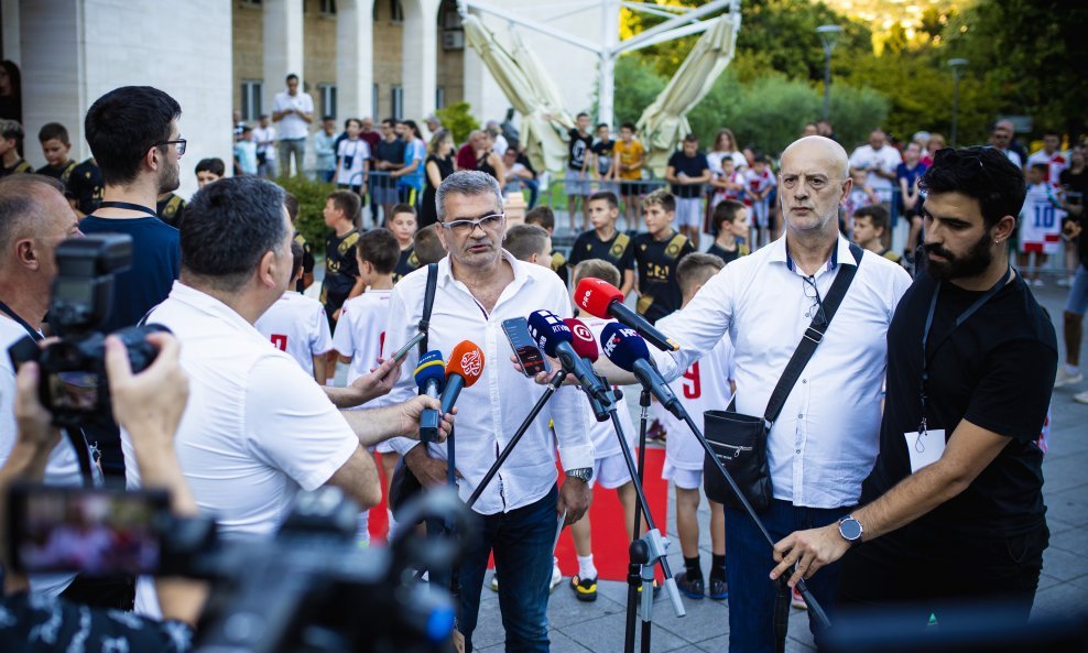 Blaž Baka Slišković je izazvao veliko zanimanje medija