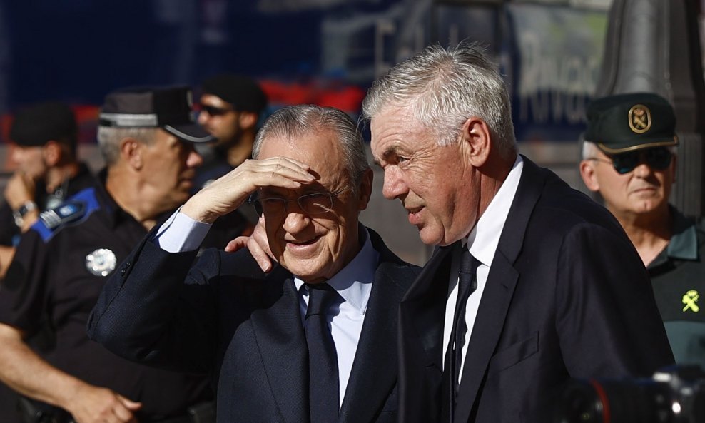 Florentino Perez i Carlo Ancelotti