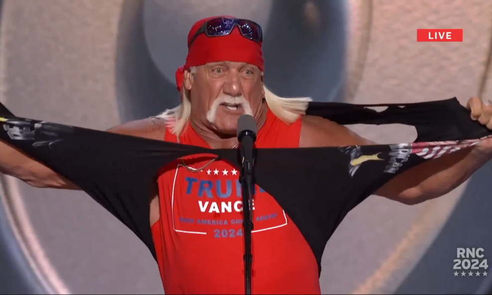 Hulk Hogan održao je govor podrške Donaldu Trumpu