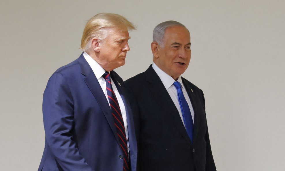 Donald Trump, Benjamin Netanyahu